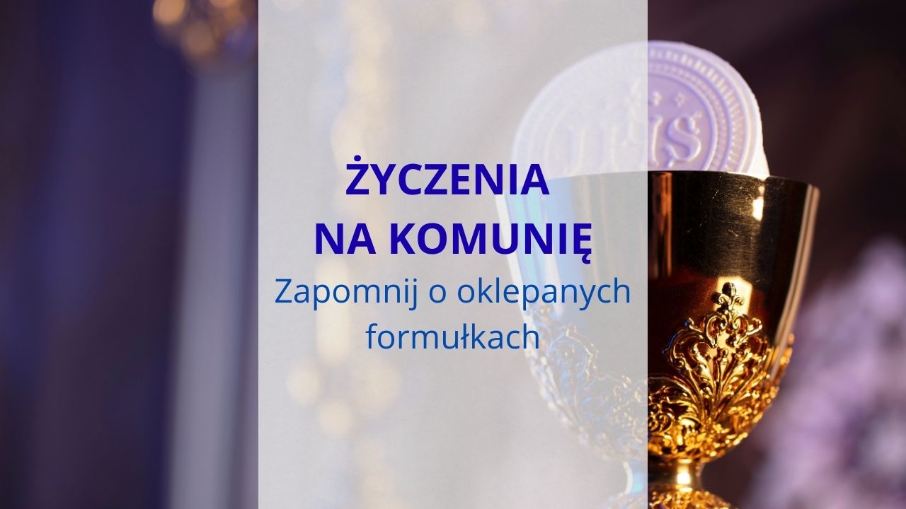 Życzenia na komunię
